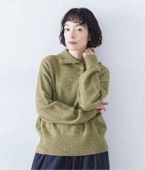ウールジャパンホールガーメント　ハイネックプルオーバー