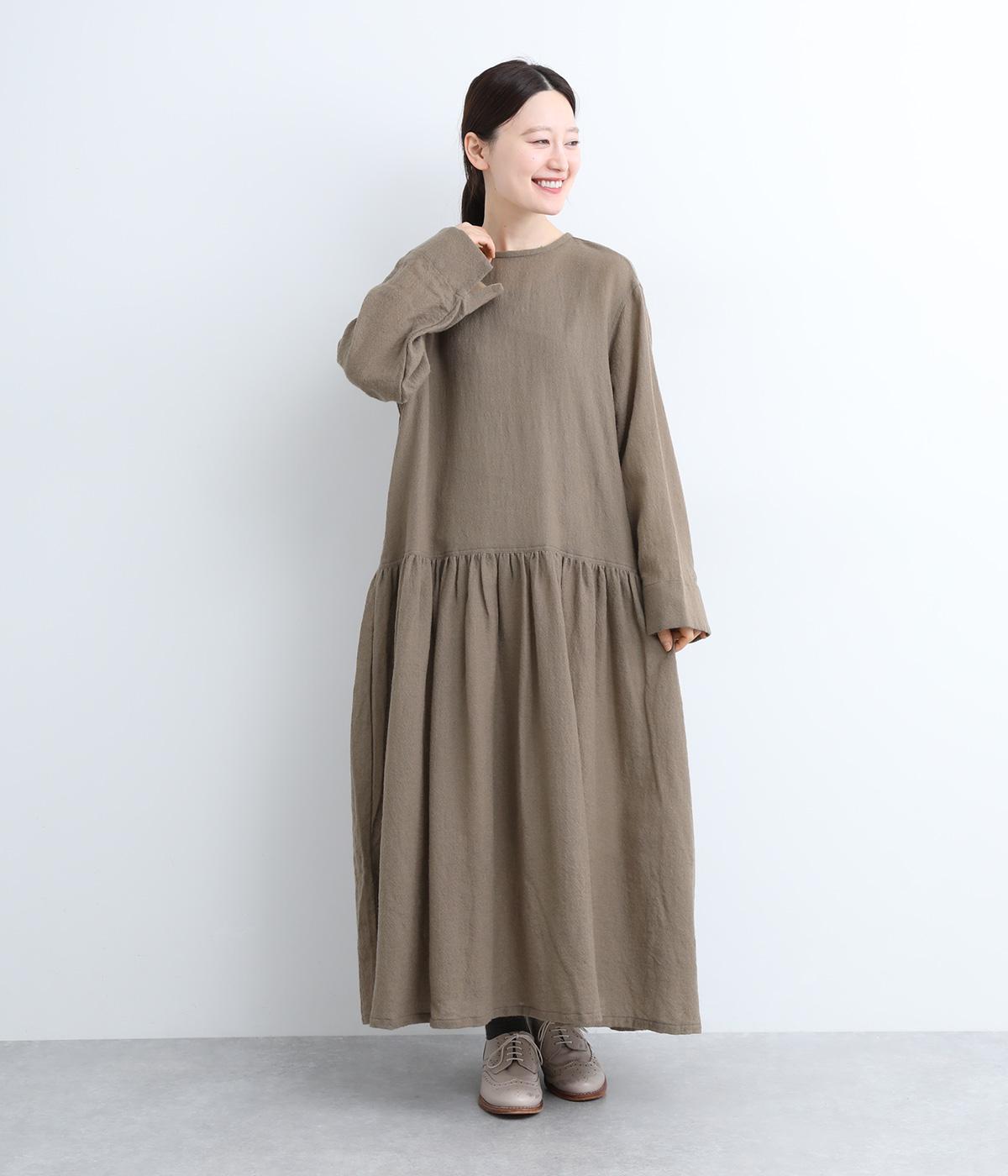 ウールガーゼワンピース（ichi）の商品詳細