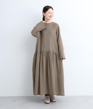 ウールガーゼワンピース