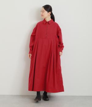 コットンフランネル　ワンピース