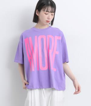 ピグメント　AMORE　プリントＴシャツ(バイオレット-F)