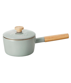 ホーロー片手鍋 16cm(ブルーグリーン-ONESIZE)