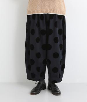 フロッキープリントボールパンツ