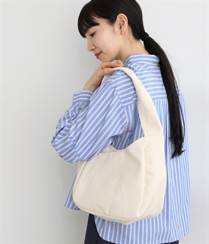 コットンラウンドバッグ　S