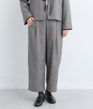 コットンリネンオックスパンツ