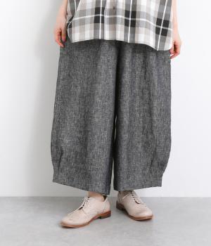 リネンサイドポケットパンツ