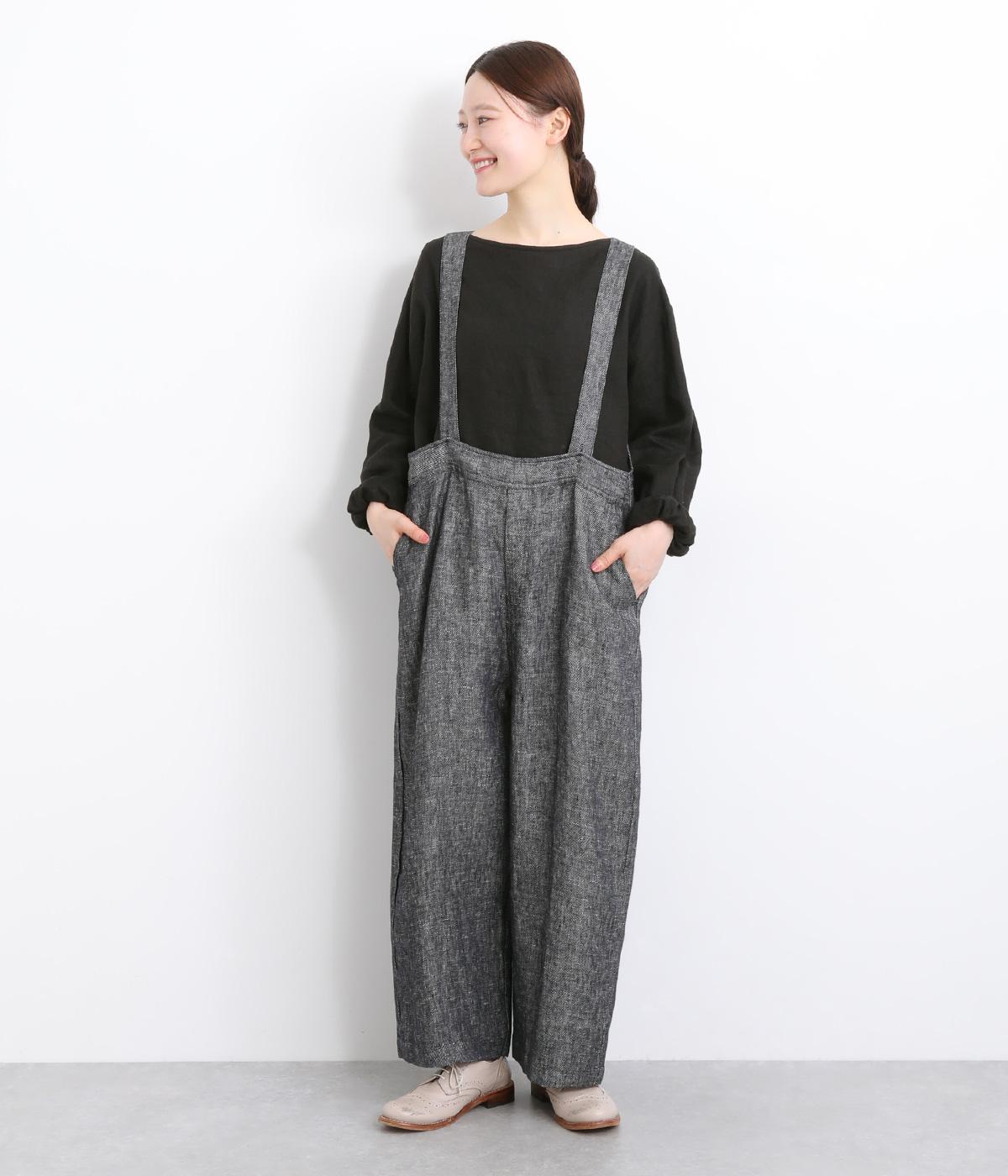 リネンサロペット（blue willow）の商品詳細