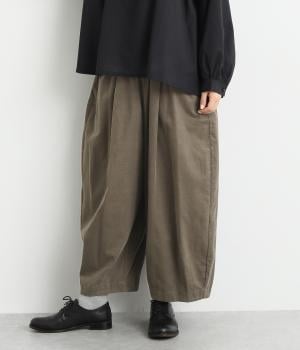 細コーデュロイバルーンパンツ