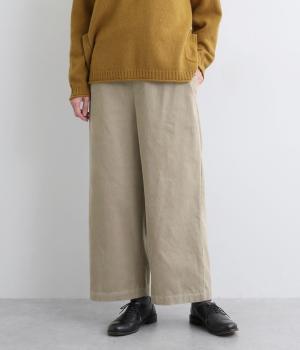 コーデュロイ　ワイドパンツ