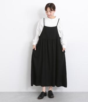 リネンレーヨンキャミワンピース