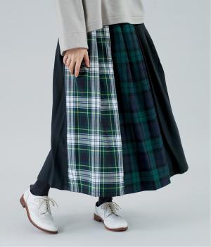 タータンチェックスカート