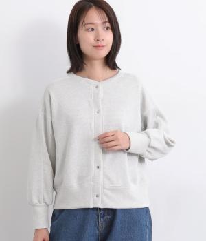 国産裏毛2wayカーディガン