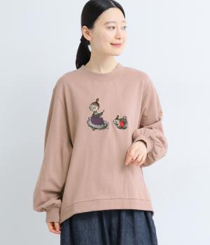 MOOMN刺繍プルオーバー