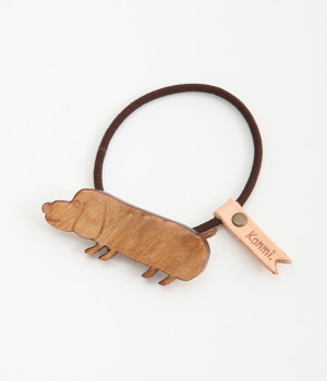 クリアウッド　いぬnoヘアゴム