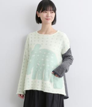 4wayプルオーバー バク(アイボリー-F)