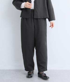 テーパードトラウザー(ブラック-M)