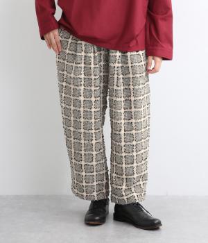 タックデザインパンツ(千鳥-M)
