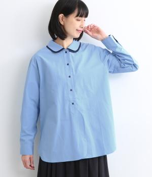 ダブルカラーデザインシャツ