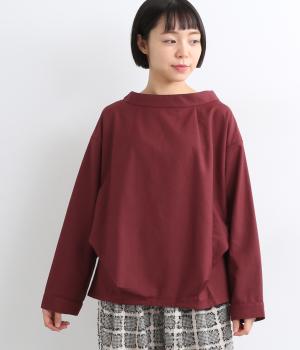 ヘムタックデザイントップス(ボルドー-M)