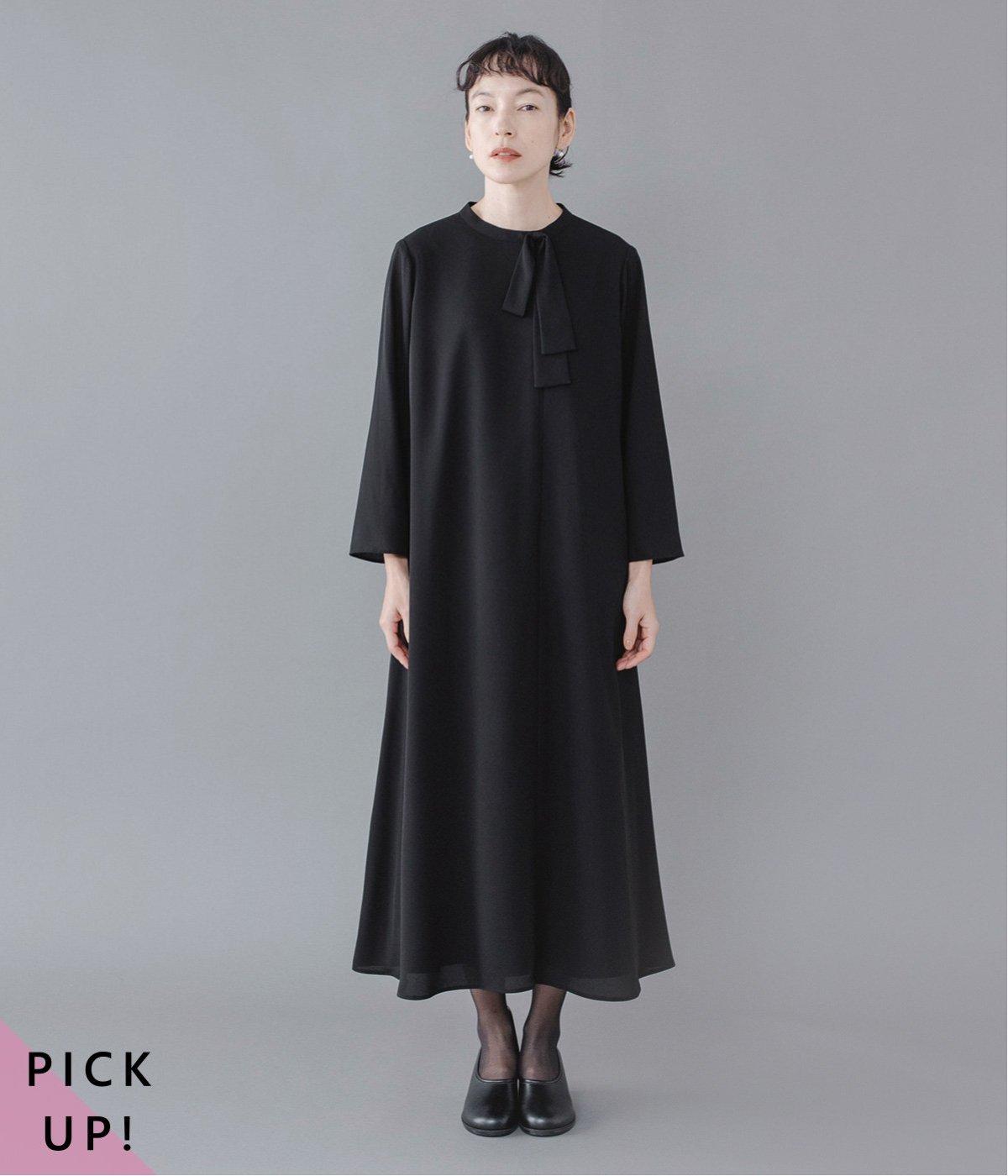 未使用　タグ付き　ボンポワンクチュールライン　ウールワンピース　4A 未使用 タグ付き ボンポワンクチュールライン ウールワンピース 4A 未