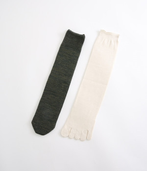 お手軽冷えとり靴下　重ね履き　2足セット