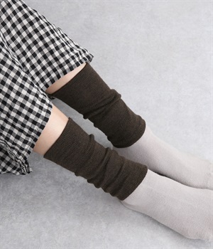 レッグウォーマー薄手ショート丈