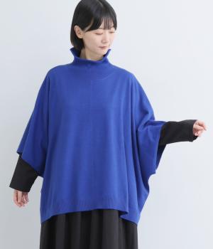 ハイガーゼニット ボトルネックケープ