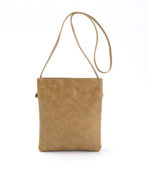 ナチュラル合皮　スクエアショルダー