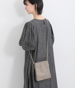 カラー合皮　スクエアショルダー