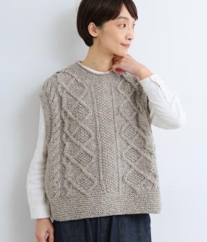 ペルーヴィアンハイランドウールハンドニットベスト