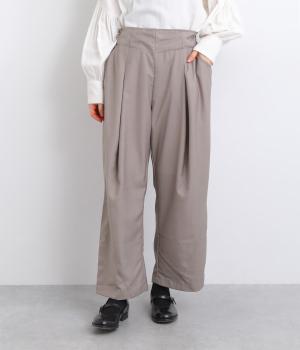 前タックパンツ