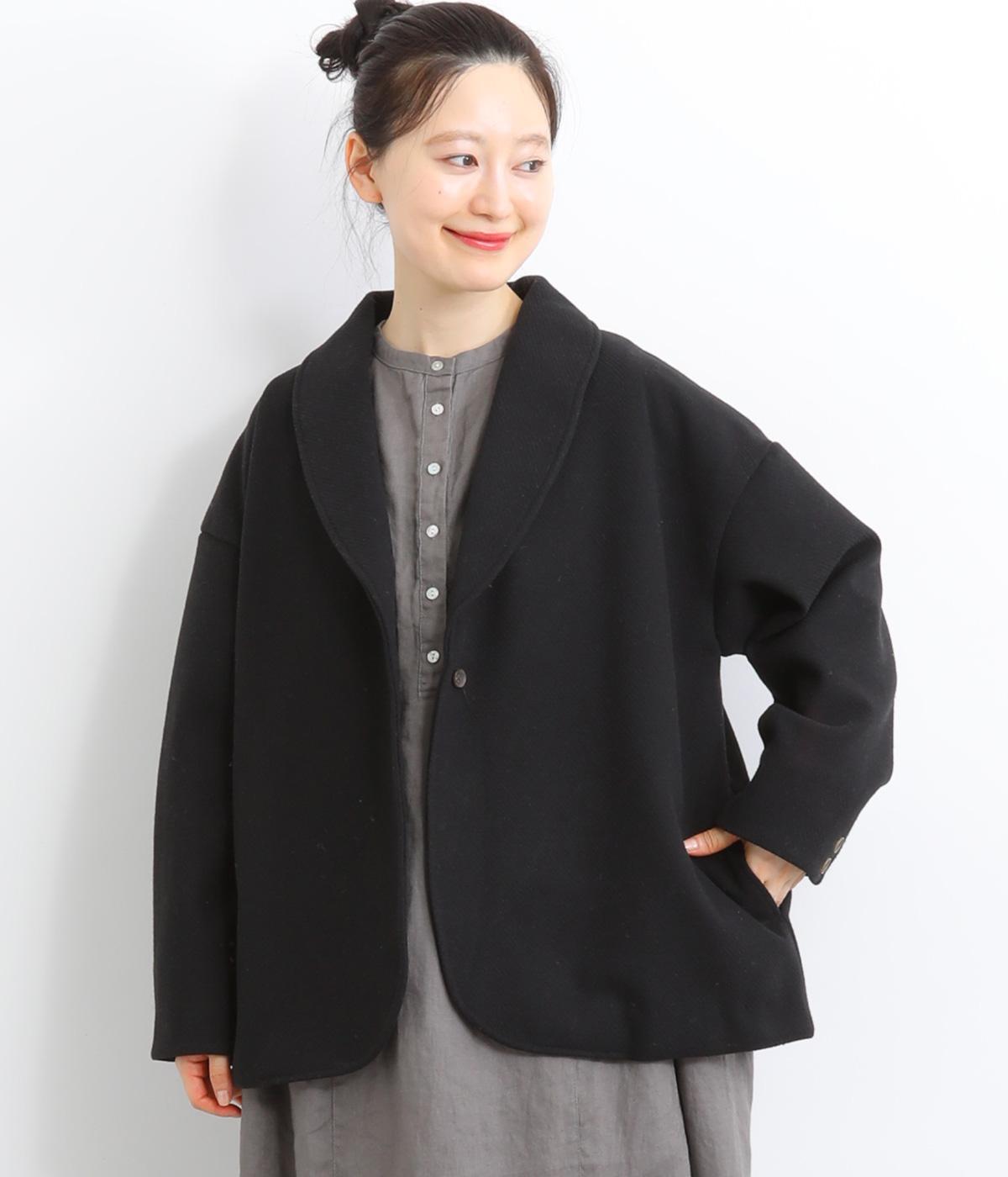 ヘリンボーンショールカラージャケット（08Mab）の商品詳細