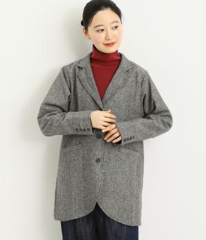 ウールツイードテーラージャケット