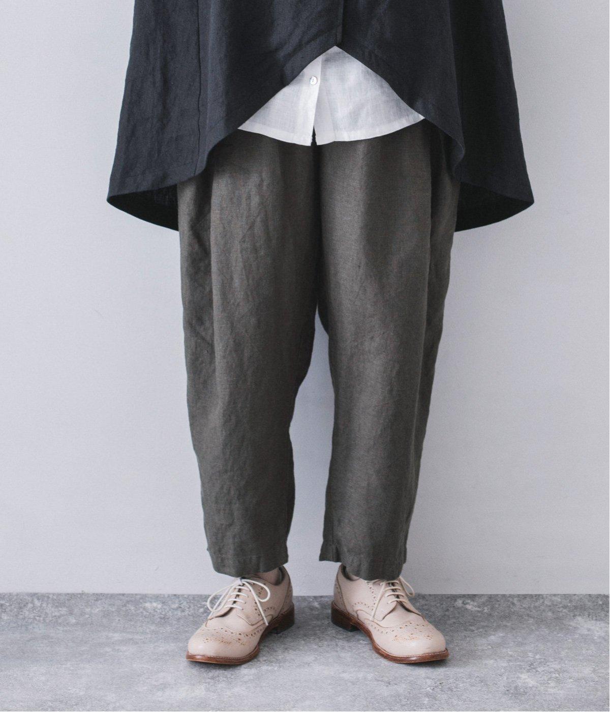 パンツ IBRAHIMO 9番手リネンタックパンツ（08Mab）の商品詳細