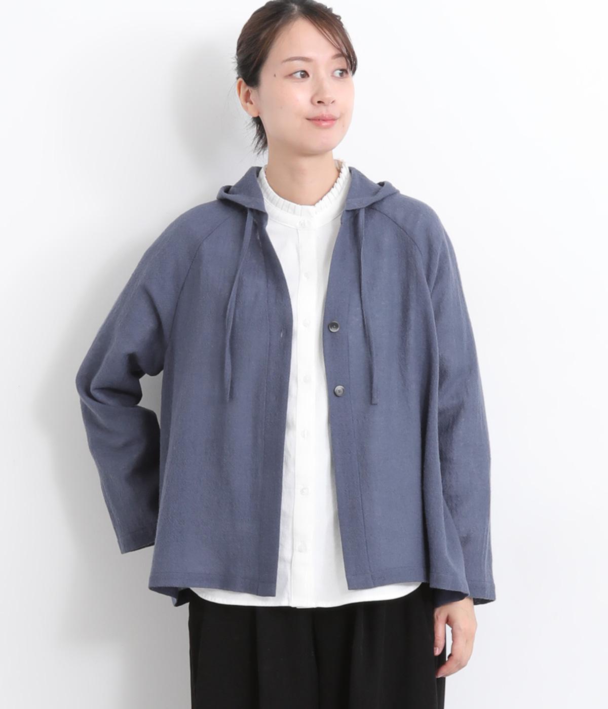 ウールガーゼフーディージャケット（+2）の商品詳細