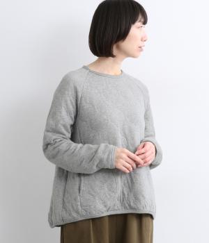 コットンキルトプルオーバー(トップグレー-F)