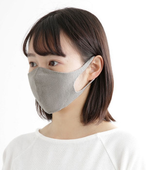 肌面シルク無縫製マスク　ライト