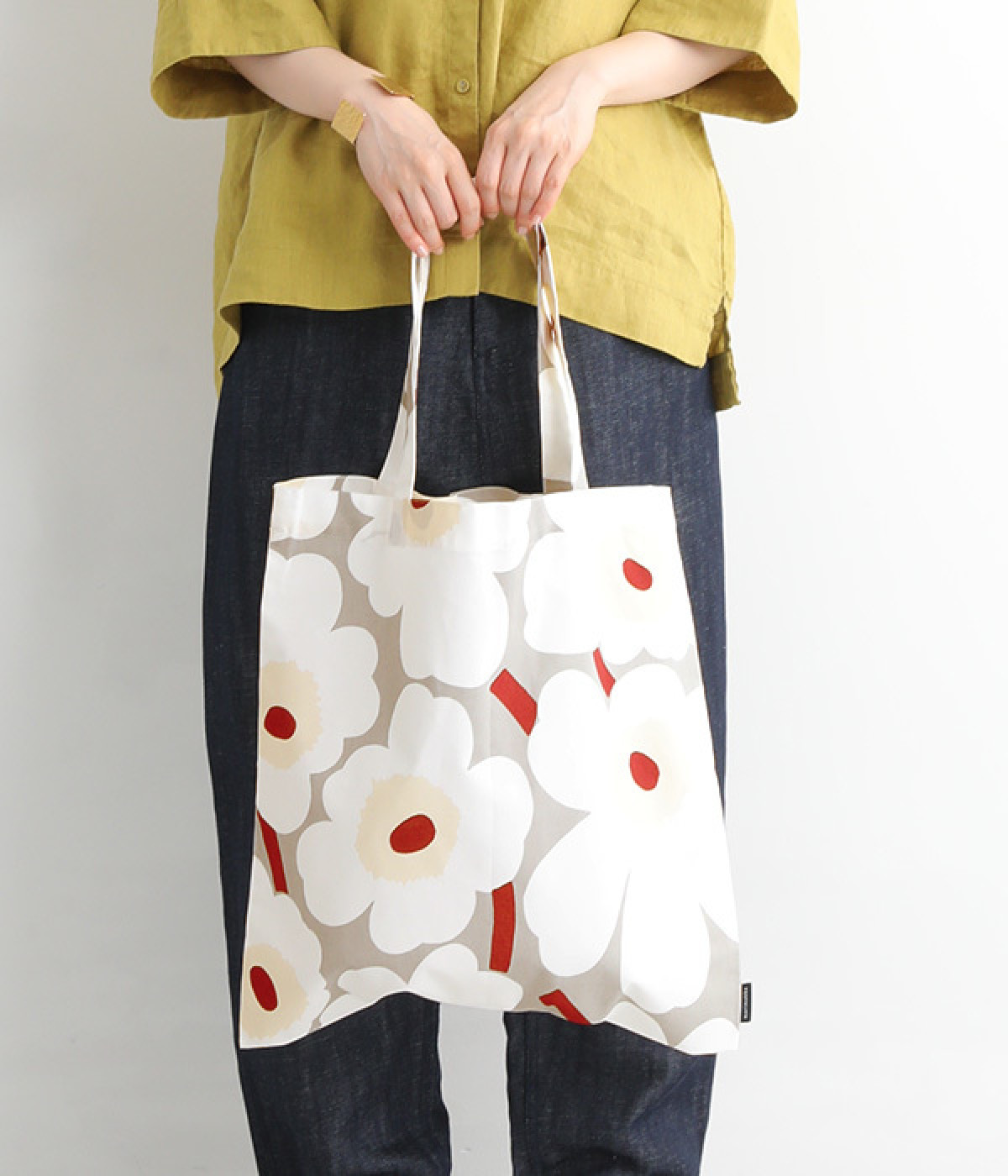 Marimekko Käenkukka Pieni Unikko バッグ marimekko KAENKUKKA PIENI UNIKKO CANVAS BAG マリメッコ