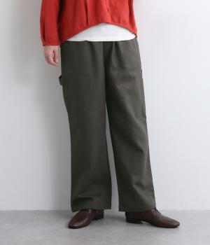 ソフトカツラギペインターパンツ(スミクロ-L)