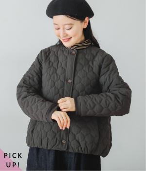 ナイロンタスラン　薄中綿ジャケット(スミクロ-M)