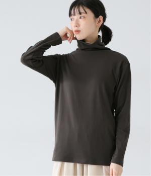 もちもちスムース　長袖Ｔシャツ(スミクロ-L)