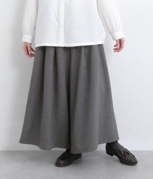 スカート見えパンツ(チャコール-F)