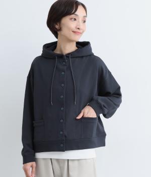 裏毛見返しLIBERTYフードジャケット