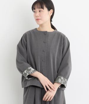 無地&千鳥2wayジャケット