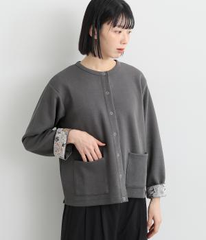 カノコポンチリバティ使いカーディガン