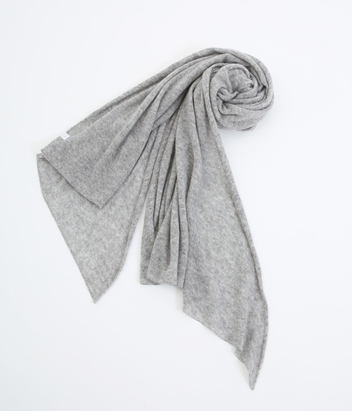 【OTA KNIT】ふわふわガーゼ　カシミヤショール(トップグレー-ONESIZE)