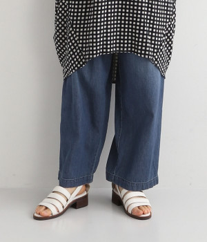 デニムイージーパンツ