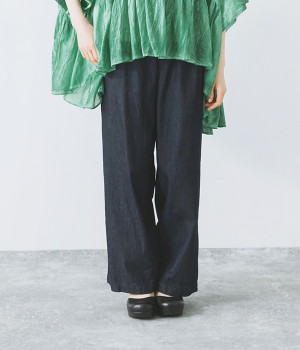 デニムイージーパンツ(ワンウォッシュ-1)