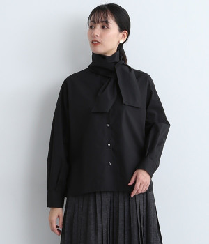 ロールタイシャツ(ブラック-ONESIZE)