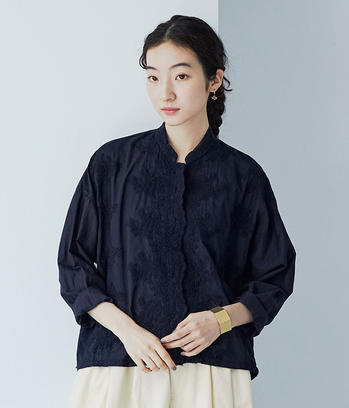 【hb様用】mizuiro ind スタンドカラーワイドジャケット mizuiro ind スタンドカラーワイドジャケット｜ MARcourt ONLINE